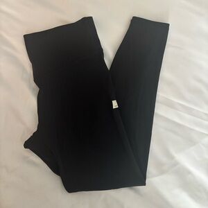 Vuori All the Form Black High-Waisted Leggings